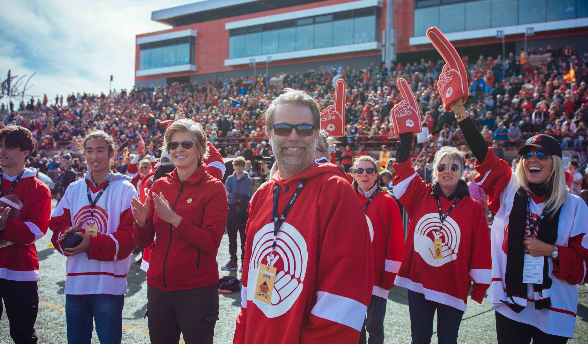 Photo équipe Centraide au Rouge et Or