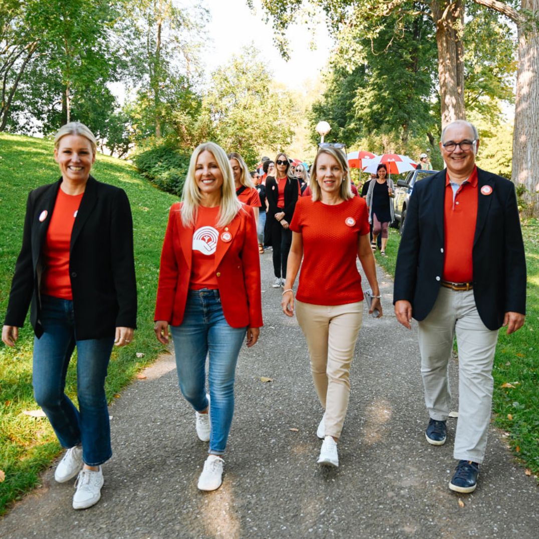 Équipe bénévole et permanente de Centraide