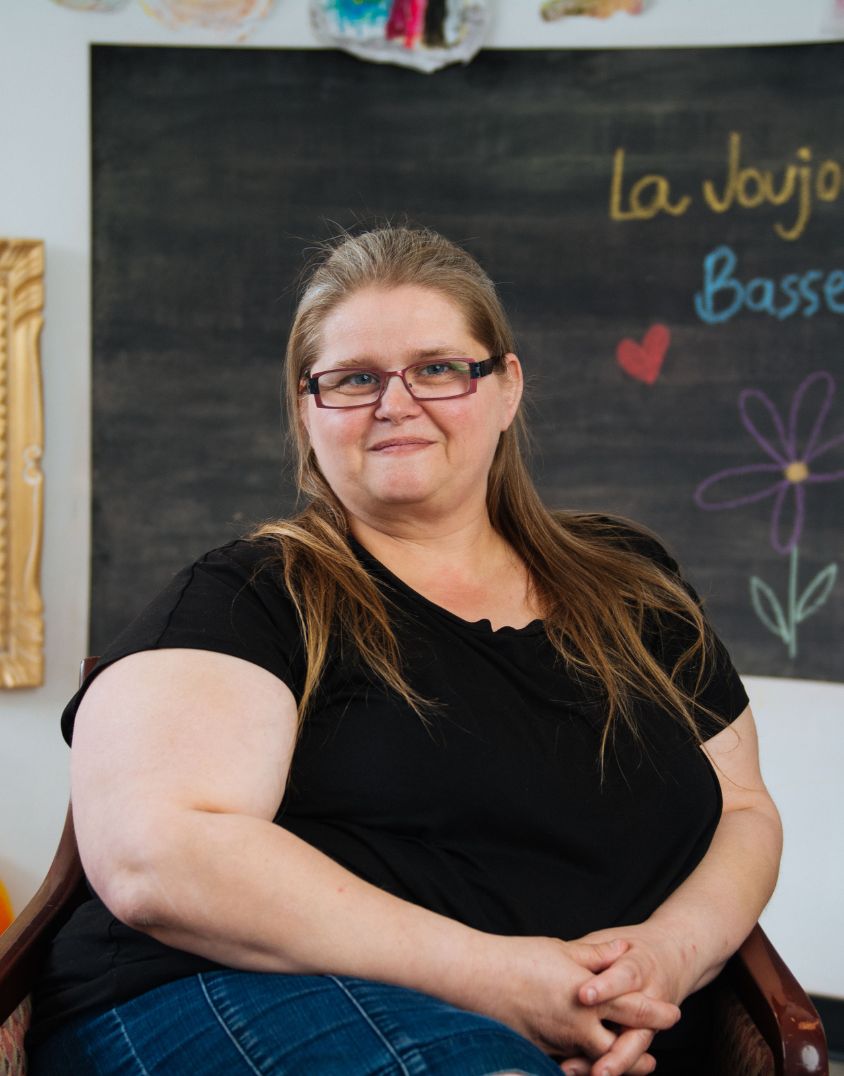 Mélanie - porte-parole de Centraide