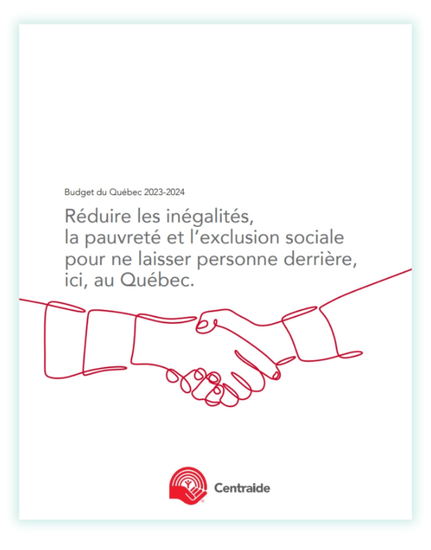 Mémoire - Réduire les inégalités, la pauvreté et l'exclusion sociale pour ne laisser personne derrière au Québec